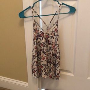 American eagle floral tank !!